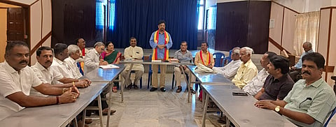 Pre meeting of Kasapa Sammelan mandya