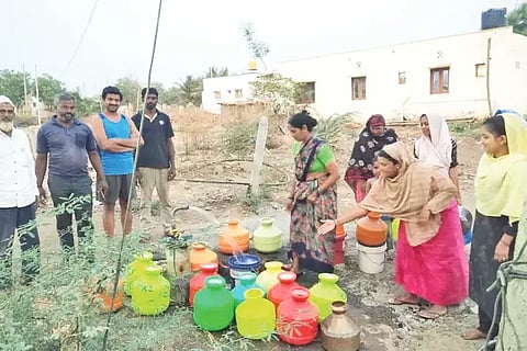 Repaired borewell..!