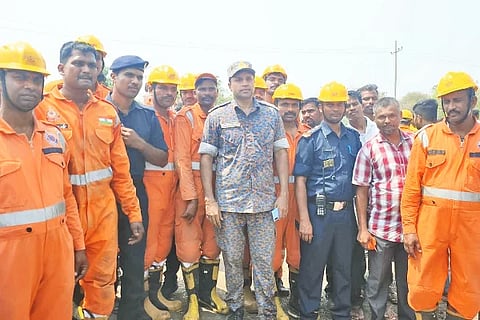 Thanks to the rescue operation personnel