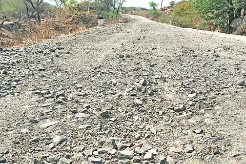 Villagers demand for construction of Kotekalla-Neelanagar road