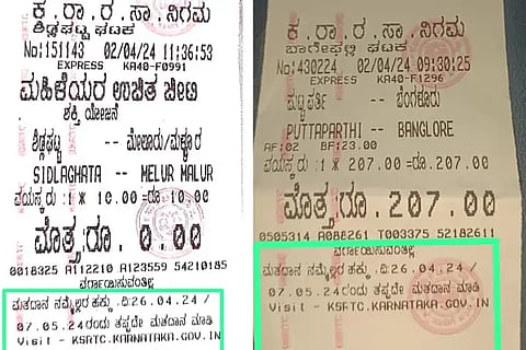 bus ticket
