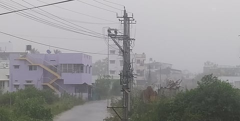 first rain came in shimogga