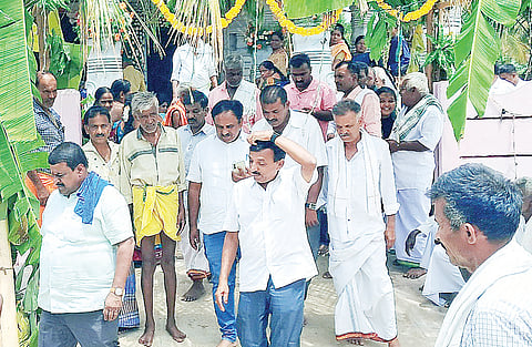 ಚನ್ನಿಗರಾಯಸ್ವಾಮಿ ದೇಗುಲ ಉದ್ಘಾಟನೆ