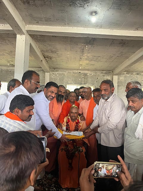 ಮಳೆಮಲ್ಲೇಶ್ವರದ ಧರ್ಮಾಧಿಕಾರಿಯಾಗಿ ಶ್ರೀ ನಂದೀಶ್ವರ ಶಿವಾಚಾರ್ಯ ಸ್ವಾಮಿಜಿ ನೇಮಕ