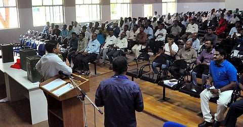 mlc election officers training in koppal dc naleen athul