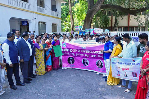 ಗರ್ಭಕೊರಳ ಕ್ಯಾನ್ಸರ್ ಜಾಗೃತಿ ಜಾಥಾಗೆ ಡಿಸಿ ಚಾಲನೆ