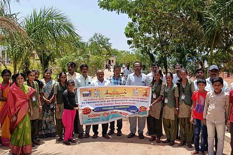 A festive school opening ceremony