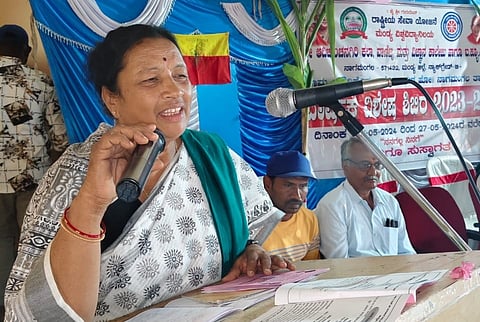 Annual camp at Chaudarikoppalu village mandya
