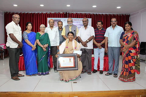 Award ceremony mandya