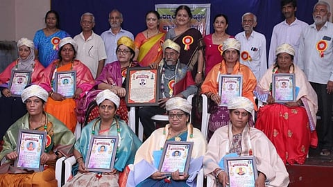 Awarded Jeevanadi Kaveri Award to the best teachers