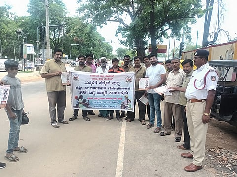 Awareness about traffic rules Mandya