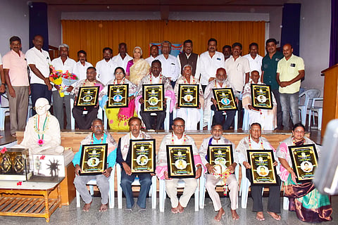 Basavashree award ceremony Mandya