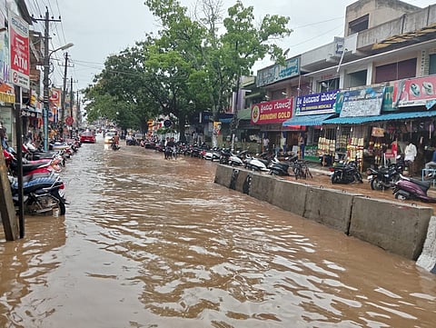 Continued rain in the district Mandya