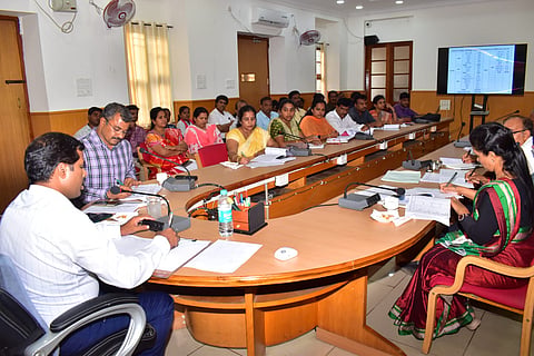 DC Meeting with Fertilizer and Sowing Seed Sellers Mandya