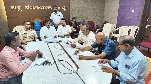 DC meeting regarding MLC election Mandya