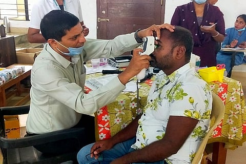 Free eye check up camp