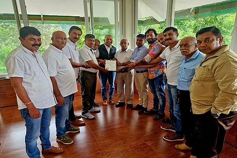 Handing over of official title