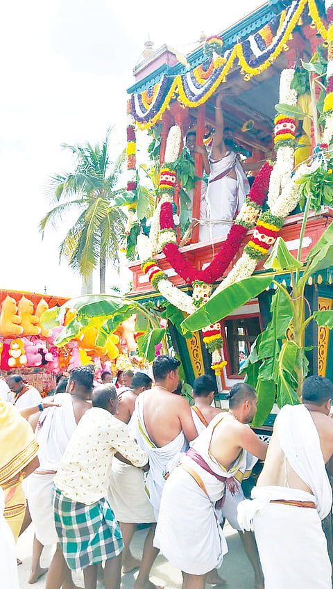 ಸಂಭ್ರಮದ ಶ್ರೀ ಲಕ್ಷ್ಮೀನರಸಿಂಹಸ್ವಾಮಿ ರಥೋತ್ಸವ