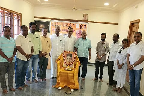 Jayanti celebration at former MLA's office