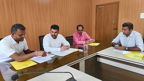 Money release committee meeting Mandya
