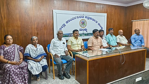 Press conference on Ambareesh's birthday Mandya