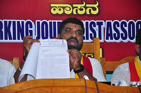 ಮೃತ ಅರ್ಜುನ ಆನೆಯ ಹೆಸರಿನಲ್ಲಿ ಹಣ ವಸೂಲಾತಿ ನವೀನ್ ಮೇಲೆ ಕ್ರಮಕ್ಕೆ ಒತ್ತಾಯ