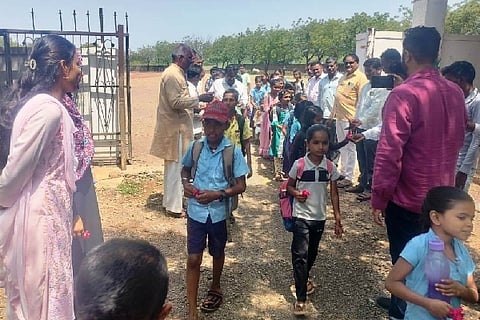 The future of children is secured by the development of schools