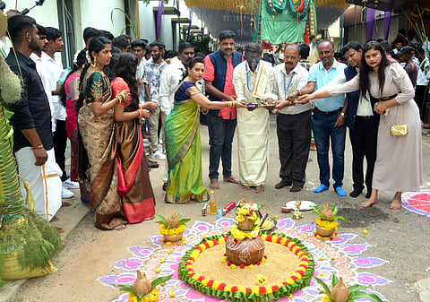 Traditional day festival Mandya