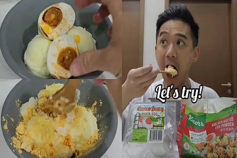 egg ice cream