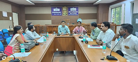 Dc meeting in koppal lokasabha polls counting