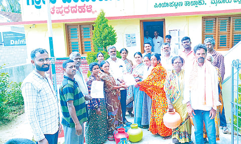 ಕುಡಿಯುವ ನೀರು ಪೂರೈಕೆಗೆ ಆಗ್ರಹ