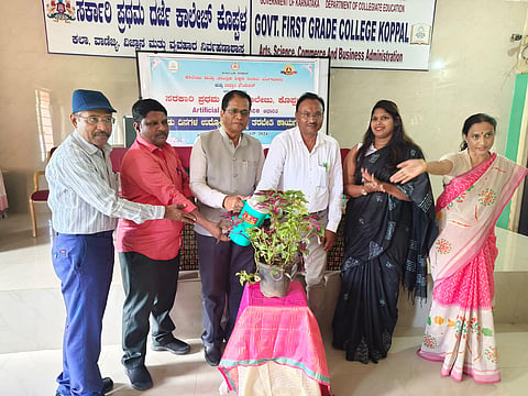 AI training programe in government collage koppal