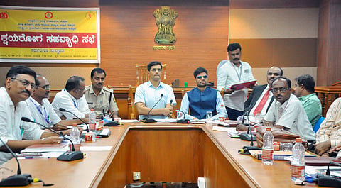 koppal dc meeting health department vaccination