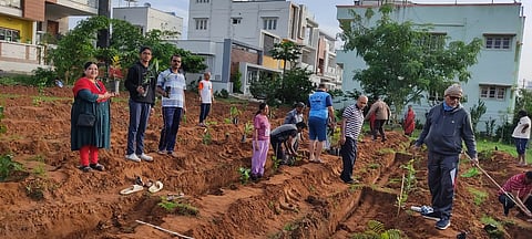 ಮಿಯಾವಾಕಿ ಪುಟ್ಟಡವಿ ನಿರ್ಮಾಣ ಕಾರ್ಯ ಆರಂಭ