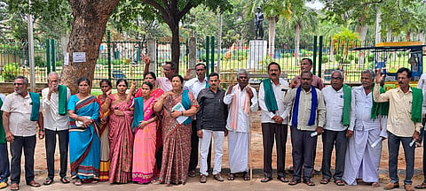 19th Monday protest Mandya