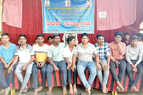 Ambedkar, Community Bhawan, Dharani, Struggle, Vijayapura, Managuli Agasi, Collector,