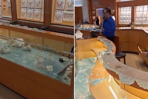 Bindi jewelers store in California like a movie is a huge robbery