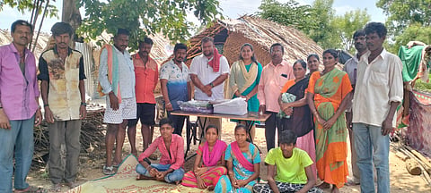 Blanket And clothing distribution Mandya
