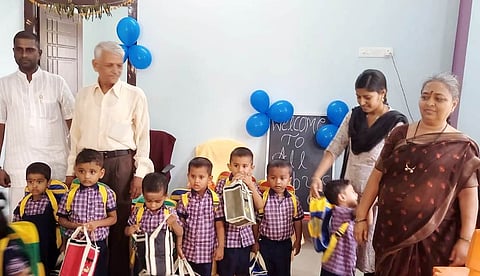 Chulukya pre school Kit distribution 18-6-2024