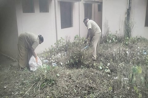 Cleanliness in hospital premises