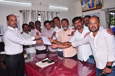 Complaint against Darshan female fan Mandya