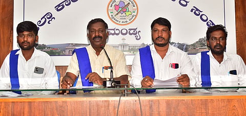 DSS press conference Mandya