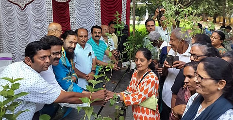 Distribution of medicinal plants in Mysore