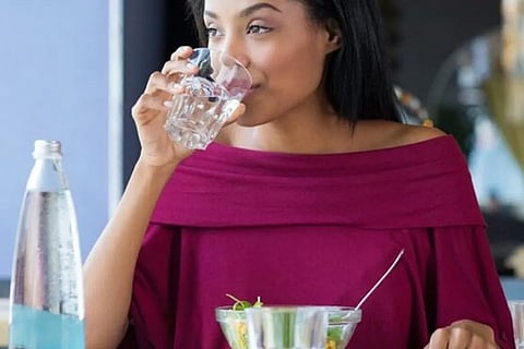 Drink before meal