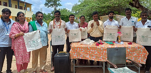 Environment day celebration in Gorawale village Mandya