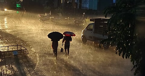 Good rain in Basaralu village Mandya