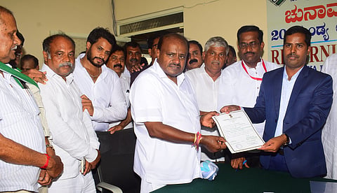 HDK victory speech Mandya