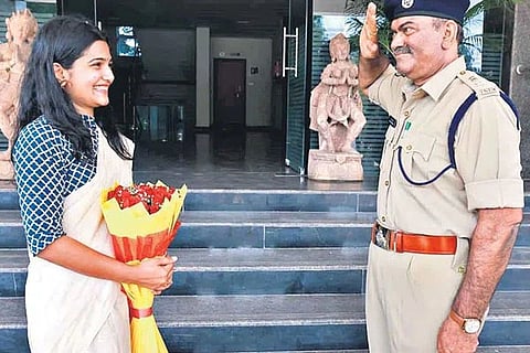 IAS Daughter and IPS father
