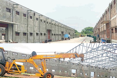 Kampli warehouse Work