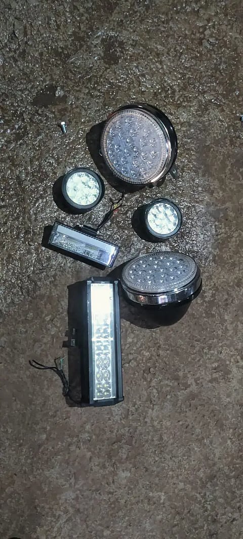 LED light for bikes: 23 cases registered, 13 thousand fine